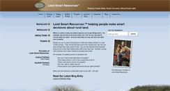 Desktop Screenshot of landsmartresources.com